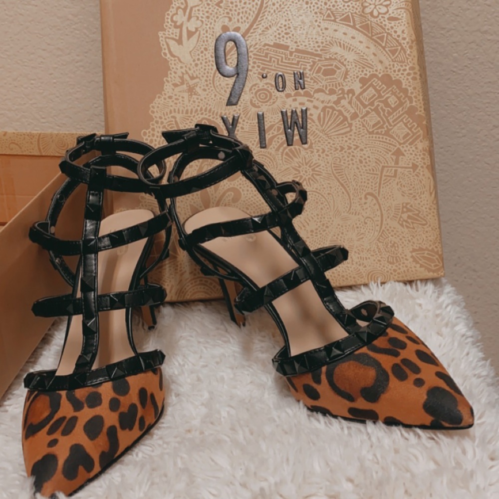 Leopard Heels